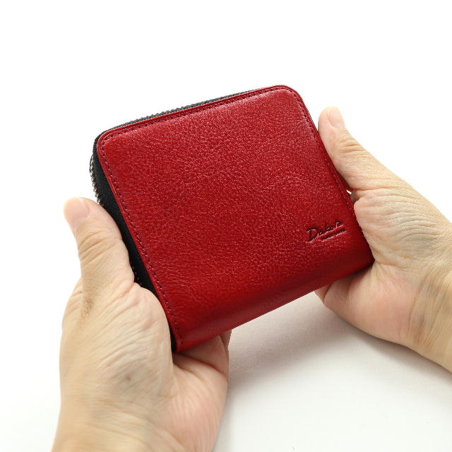 専用 新品 ダコタ 二つ折り財布 ラウンドファスナー フィーロ